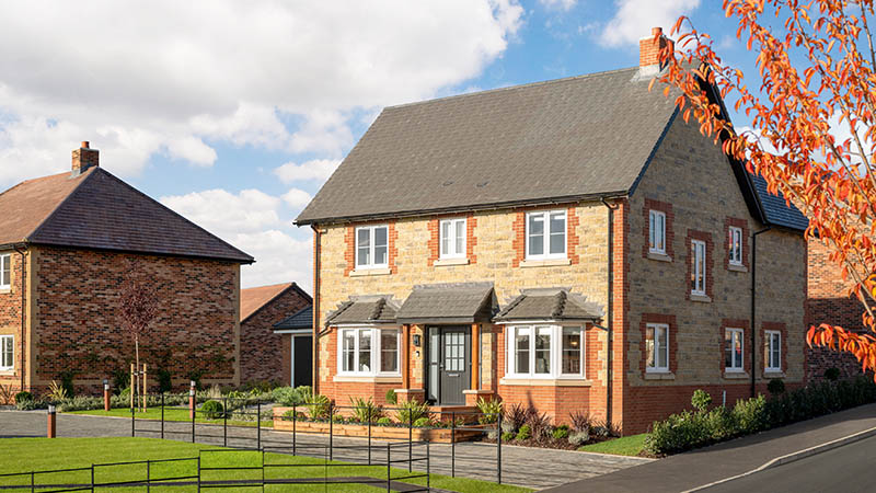 The show home at Hayfield Walk (Hayfield)
